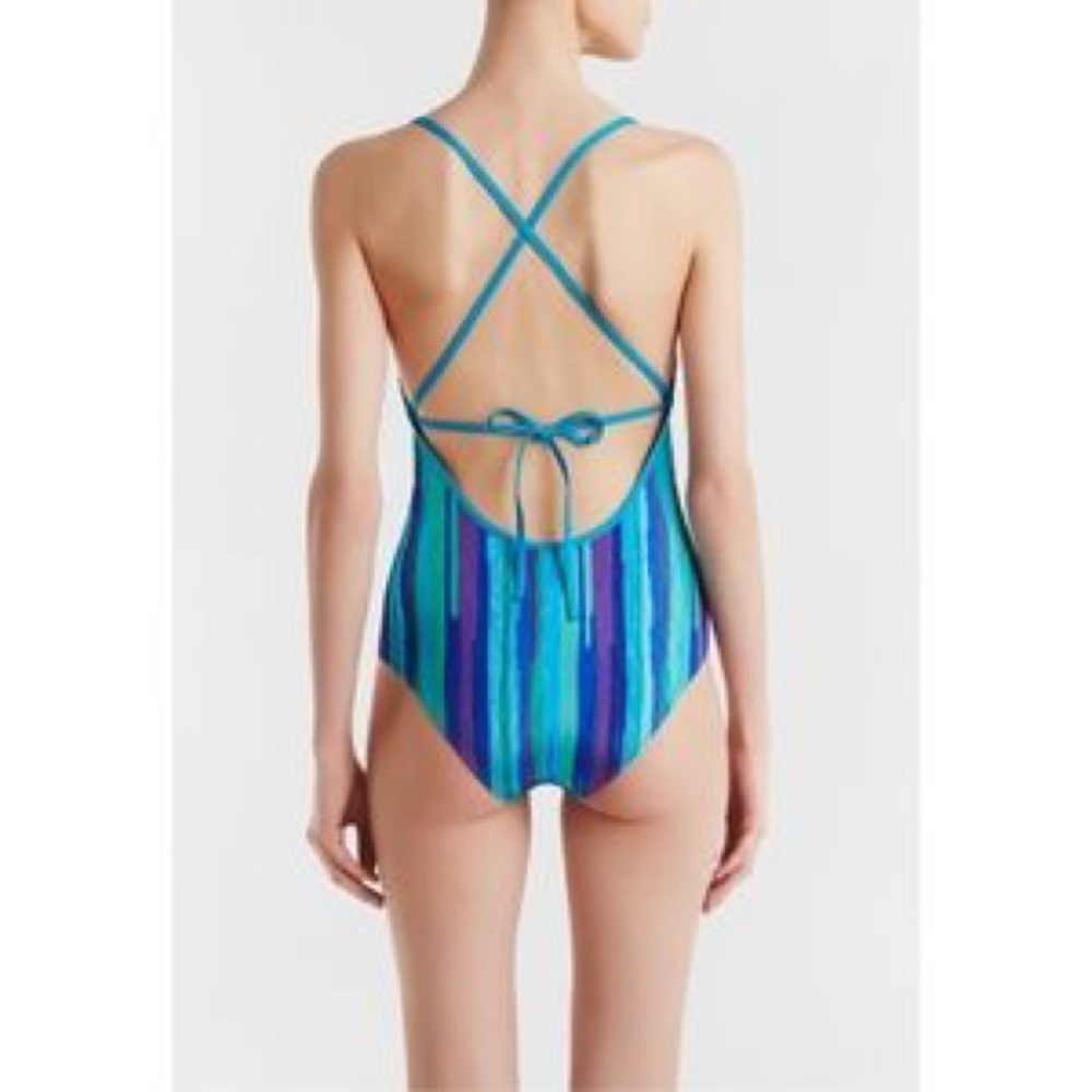 🔥HOST PICK🔥Perla Summer Stripe bathing suit - Picture 2 of 10